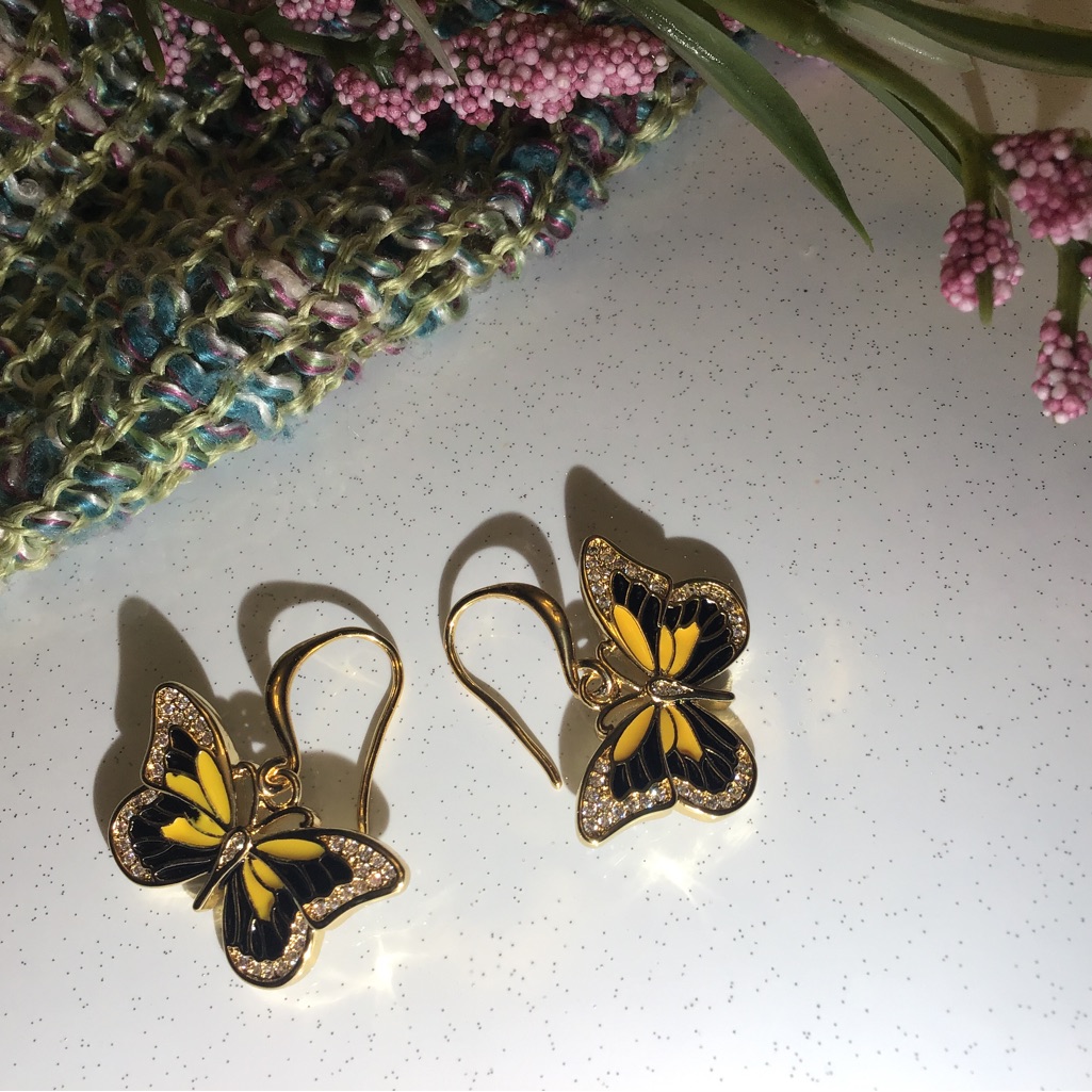 276 Butterfly Earrings